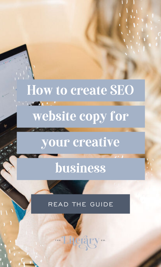 seo web copy